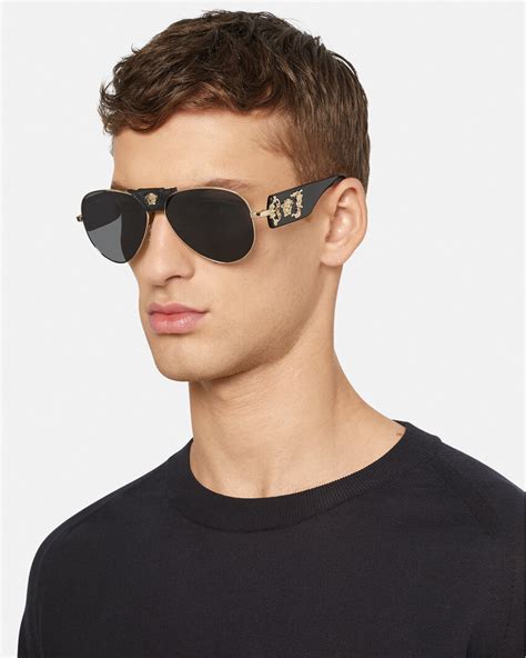 versace sunglasses men oval|versace sunglasses men vintage.